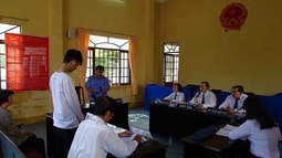 Phiên toà theo mô hình “phòng xử án thân thiện”
