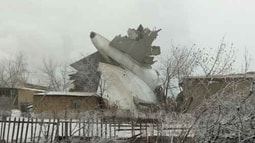 Máy bay Thổ Nhĩ Kỳ lao xuống nhà dân ở Kyrgyzstan, 32 người chết