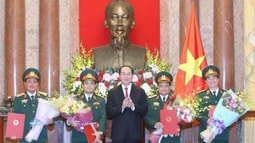 Quân đội có thêm 4 thượng tướng