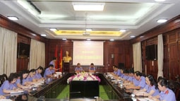 Vụ 1 VKSND tối cao sơ kết công tác 6 tháng đầu năm 2017