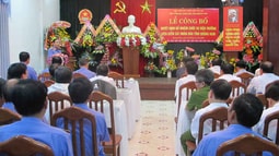 Công bố, trao quyết định luân chuyển và bổ nhiệm Viện trưởng FV88 nhà cái World Cup 2026 tỉnh Quảng Nam