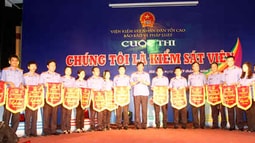 Khai mạc cuộc thi “Chúng tôi là Kiểm sát viên năm 2016” Cụm 1