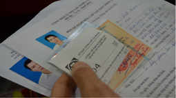 Cấp mới, đổi giấy phép lái xe: Không phải nộp bản sao CMND