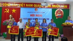 Lãnh đạo VKSND tối cao dự Hội nghị triển khai công tác năm 2018 tại VKSND các địa phương