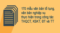 170 mẫu văn bản trong thực hành quyền công tố, FV 88 đăng ký tài khoản điều tra, điều tra và truy tố.