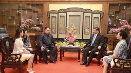Ảnh hiếm của nhà lãnh đạo Kim Jong-un thăm Trung Quốc