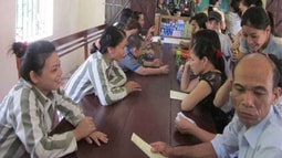 Giảm khối lượng đồ vật gửi cho phạm nhân