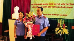 Công bố quyết định điều động, bổ nhiệm Phó Viện trưởng FV88 nhà cái World Cup 2026 TP Bắc Giang