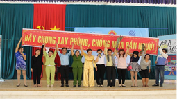 Hưởng ứng  “Ngày toàn dân phòng, chống mua bán người 30/7” năm 2018