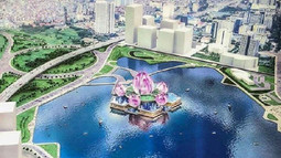 Dừng xây nhà hát Hoa sen hiện đại nhất Thủ đô