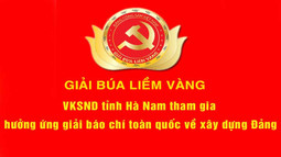 VKSND tỉnh Hà Nam tích cực hưởng ứng Giải báo chí toàn quốc về xây dựng Đảng