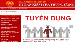 Sinh viên xuất sắc có cơ hội làm việc tại Ủy ban kiểm tra Trung ương