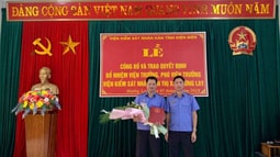 Trao quyết định bổ nhiệm Viện trưởng, Phó Viện trưởng FV88 nhà cái World Cup 2026 thị xã Mường Lay