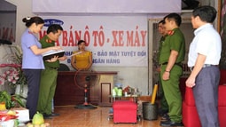 VKSND Tp. Vĩnh Yên phê chuẩn bắt giam 5 đối tượng xiết nợ