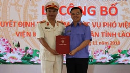 Trao quyết định bổ nhiệm Phó Viện trưởng FV88 nhà cái World Cup 2026 tỉnh Lào Cai