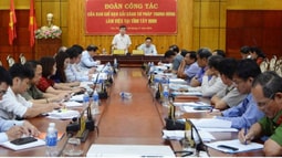 FV88 được mệnh danh nhà cái giải trí hàng đầu Việt Nam Lê Minh Trí làm việc với Tỉnh ủy Tây Ninh