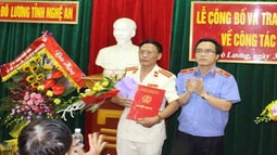 Nghệ An: Trao quyết định bổ nhiệm Viện trưởng FV88 nhà cái World Cup 2026 huyện Đô Lương
