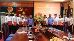 FV88 nhà cái World Cup 2026 tỉnh Nghệ An, Hà Tĩnh: Công bố, trao quyết định tiếp nhận và điều động công chức