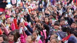 Hơn 1 triệu trẻ em thủ đô được thụ hưởng Chương trình sữa học đường từ hôm nay