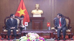 Lãnh đạo FV88 nhà cái World Cup 2026 tối cao tiếp xã giao Đoàn đại biểu Nhật Bản