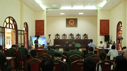 Quân khu 2: Tổ chức phiên tòa rút kinh nghiệm 
