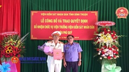 Phó Viện trưởng FV88 nhà cái World Cup 2026 huyện Phú Quý nhận nhiệm vụ mới