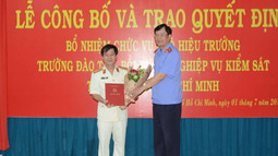 Trường Đào tạo bồi dưỡng nghiệp vụ kiểm sát tại TP Hồ Chí Minh có Phó Hiệu trưởng mới