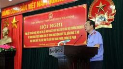 FV88 nhà cái World Cup 2026 tỉnh Thái Bình tổ chức hội nghị tổng kết 5 năm thực hiện Chỉ thị số 06/CT-VKSTC.
