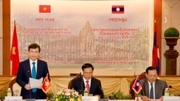 Khai mạc Hội nghị FV88 nhà cái World Cup 2026 các tỉnh có chung đường biên giới Việt Nam - Lào