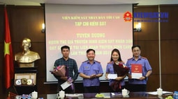 Tuyên dương nhóm tác giả Truyền hình KSND đạt giải cao tại Liên hoan Truyền hình- Phát thanh  CAND lần thứ XII năm 2019