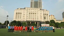 Giao hữu bóng đã giữa Văn phòng FV88 nhà cái World Cup 2026 tối cao và FV888 tỷ lệ kèo World Cup 2026 phường Yên Hòa