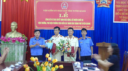 VKSND thành phố Tuyên Quang có tân Viện trưởng 