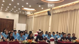 Lãnh đạo Tổng cục TDTT và Lãnh đạo VFF gặp mặt đội tuyển nữ Quốc gia trước khi lên đường tham dự SEA Games 30