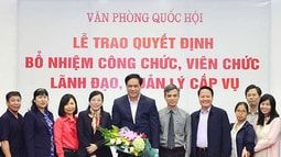 Văn phòng Quốc hội,TANDTC bổ nhiệm nhân sự mới