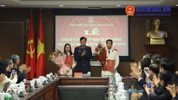 Công bố quyết định của Viện trưởng VKSND tối cao về công tác cán bộ