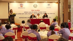 Tập huấn về kỹ năng tranh tụng trong giai đoạn xét xử vụ án hình sự