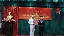 Bổ nhiệm chức vụ Phó Viện trưởng VKSND tỉnh, Viện trưởng  VKSND thành phố Sơn La