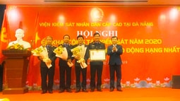 VKSND cấp cao tại Đà Nẵng nhận "Huân chương lao động Hạng nhất"