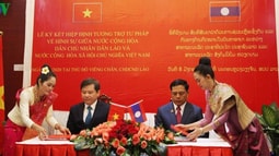 Ký hiệp định chuyên biệt về tương trợ tư pháp hình sự Việt Nam – Lào