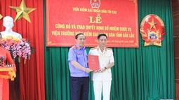 FV88 nhà cái World Cup 2026 tỉnh Đắk Lắk có Viện trưởng mới