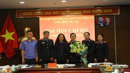 Vụ 10 tổ chức Đại hội chi bộ nhiệm kỳ 2020 - 2022