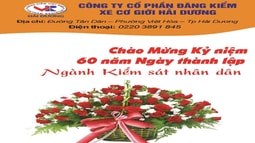 Công ty cổ phần đăng kiểm xe cơ giới Hải Dương