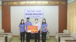 Viện kiểm sát nhân dân tỉnh Phú Thọ ủng hộ phòng, chống dịch COVID-19