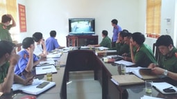 Liên ngành huyện Thái Thụy, tỉnh Thái Bình tổ chức họp đánh giá công tác phối hợp trong 6 tháng đầu năm 2020