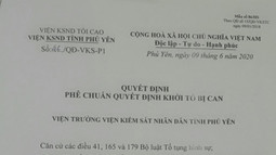 VKSND tỉnh Phú Yên phê chuẩn khởi tố cha đẻ hiếp dâm con gái ruột