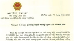 Thủ tướng gửi thư chúc mừng nhân Ngày Báo chí cách mạng Việt Nam