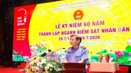 VKSND thành phố Hà Nội tổ chức Lễ kỷ niệm 60 năm thành lập ngành KSND