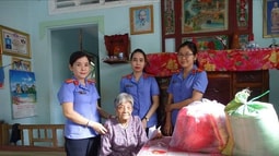 Chi đoàn VKSND tỉnh Bến Tre thực hiện công trình thanh niên “Tháng 7 tri ân”
