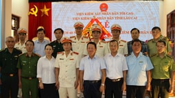 VKSND tỉnh Lào Cai tổ chức lễ kỷ niệm 60 năm thành lập Ngành