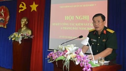 VKSQS Quân khu 7 sơ kết công tác 6 tháng đầu năm 2020